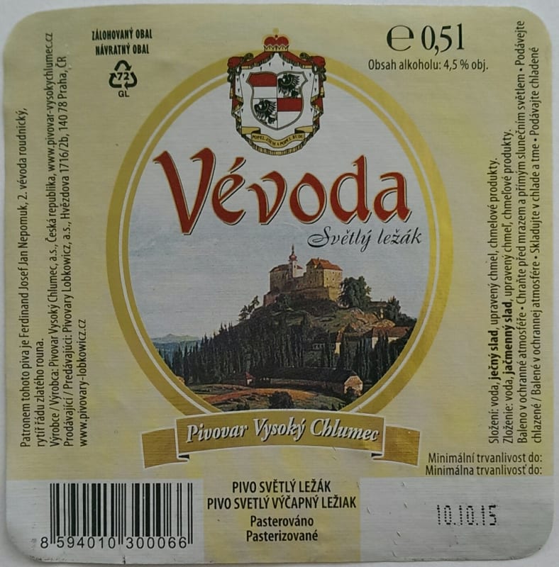 Vévoda světlý ležák