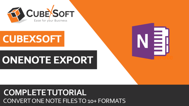 CubexSoft OneNote Converter