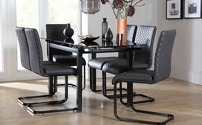 Dining table and chairs