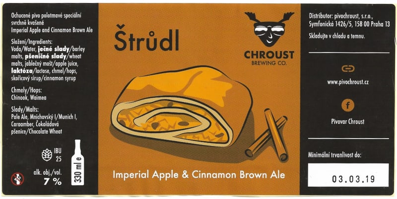 Létající chroust Štrůdl