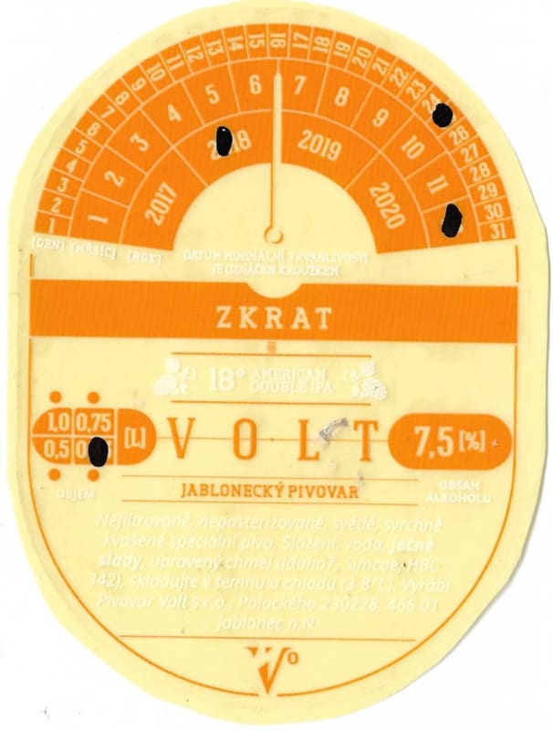 Volt Zkrat 18