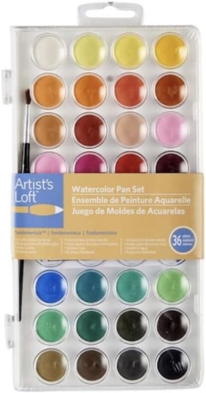 Fundamental Watercolor Pan Set