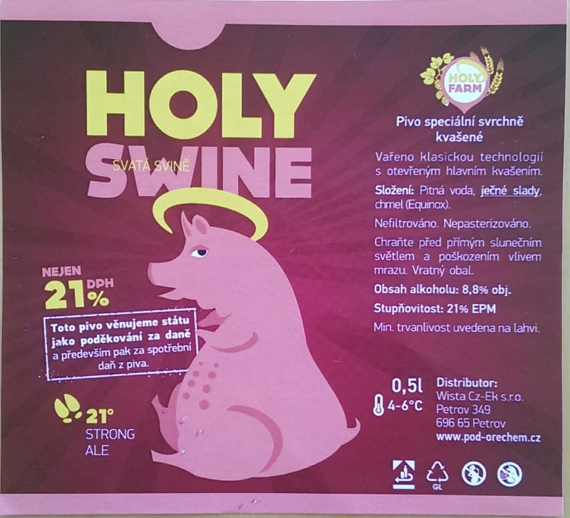 Holy Farm Holy Swine Etk. A