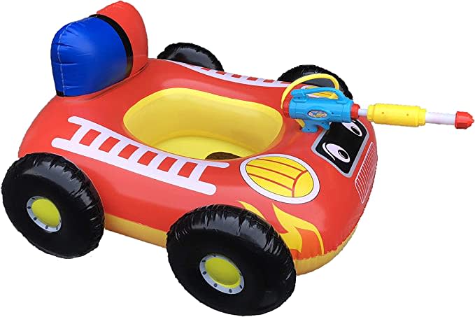 Inflatable Fire Boat Pool Float
