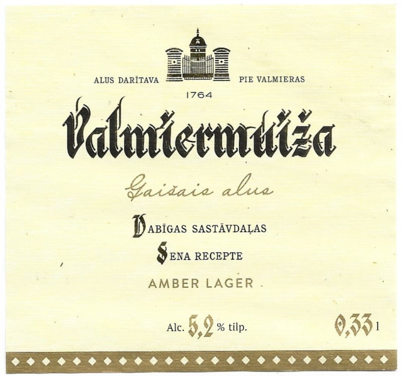 Valmiermuiza Gaisais Amber Lager
