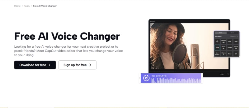 How to Create Content for Social Media Influencers with CapCut Desktop Editor Using the Voice Changer