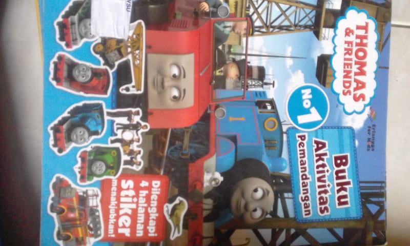 THOMAS & FRiENDS BUKUAKTIFITAS PEMANDANGAN