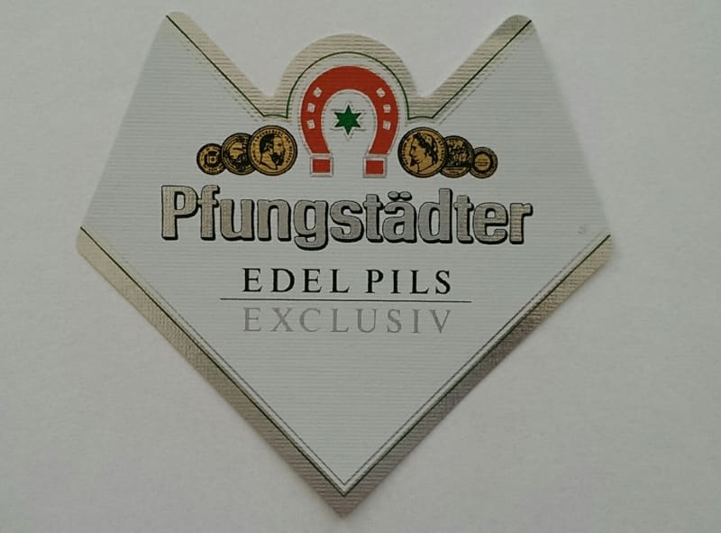 Pfungstädter Edel Pils Exclusiv Etk. C