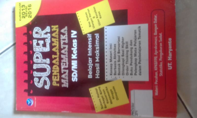 SUPER PEDALAMAN MATEMATIKA SD\MI KELAS IV