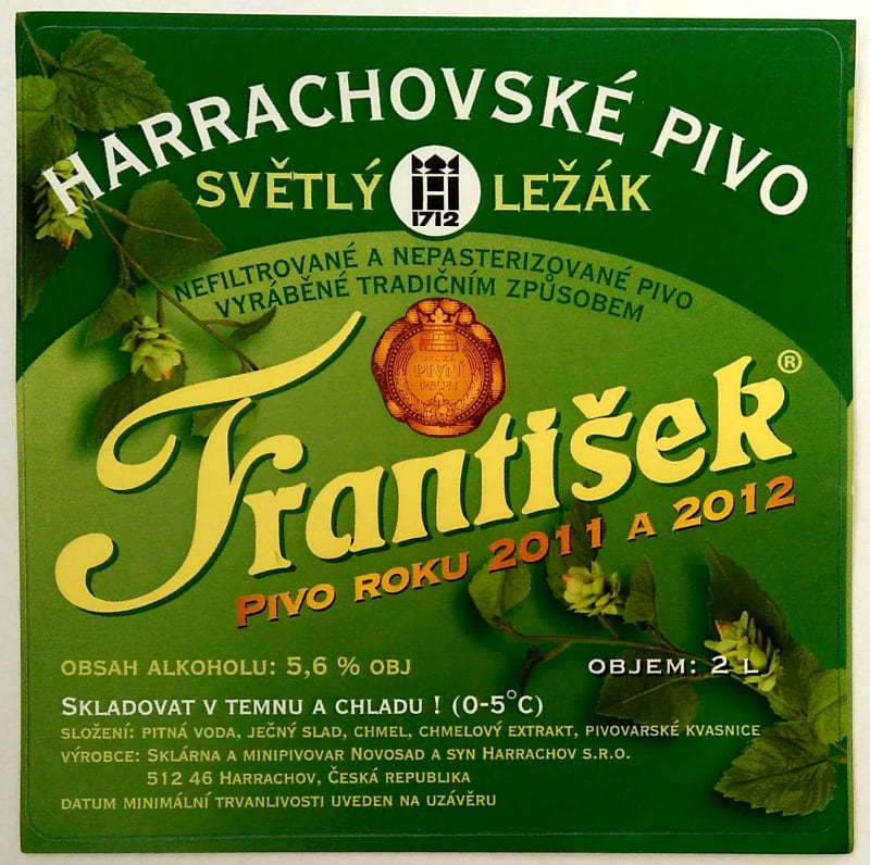 František světlý ležák 2l Etk. A