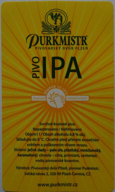 Purkmistr IPA Etk.A