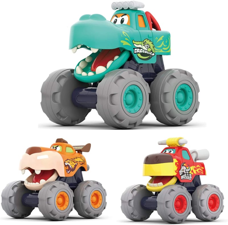 Friction Powered Cars Pull Back Toy Cars Set