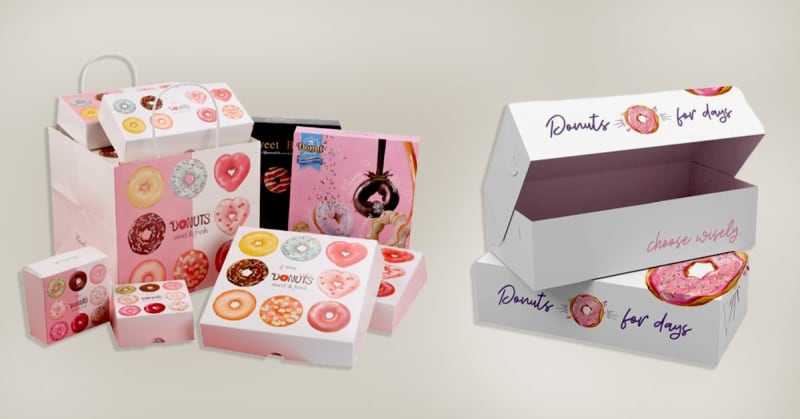 Custom Donut Boxes