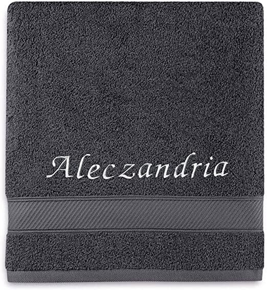 Monogrammed Personalized Bath Towel