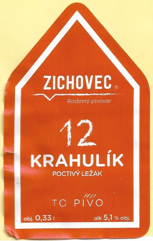 Zichovec 12 Krahulík 0,33l