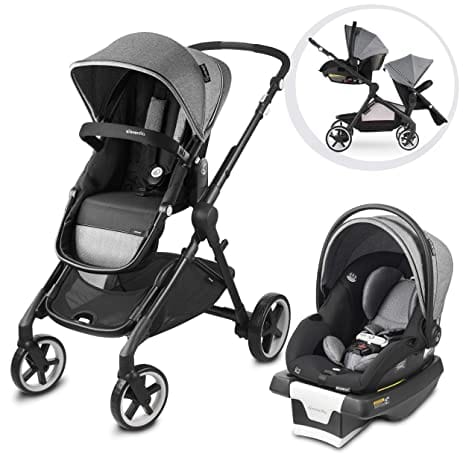 Evenflo Gold Pivot Xpand Travel System Securemax Moonstone