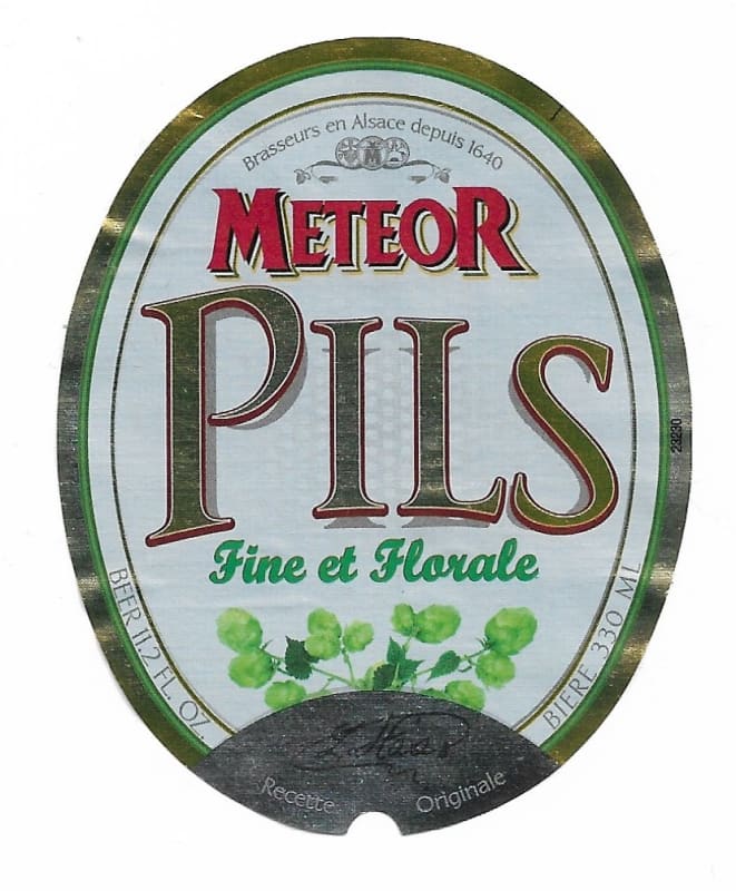 Meteor Pils Fine et Florale