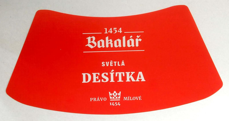 Bakalář Světlá desítka červená Etk. C