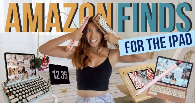 Best Aesthetic iPad Accessories | Amazon Finds for Tablets