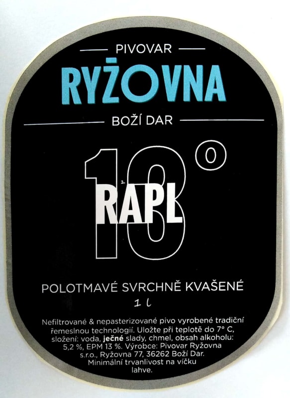 Ryžovna Rapl 13