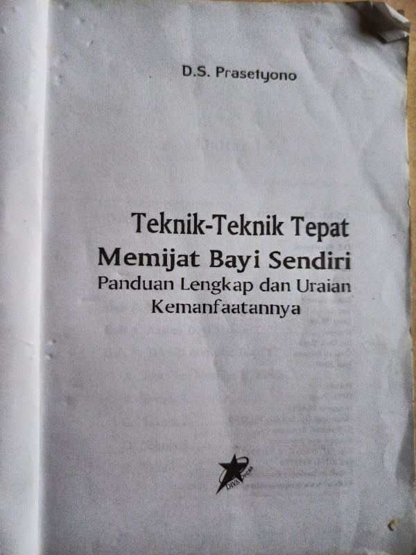 TEKNIK -TEKNIK TEPAT MEMIJAT BAYI SENDIRI