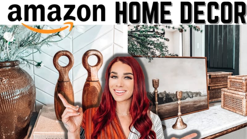 AMAZON HOME DECOR HAUL || DESIGNER LOOKS FOR LESS || AESTHETIC 2023