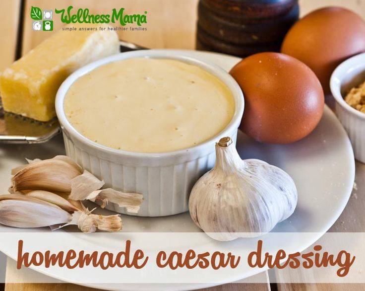 Caesar dressing (homemade)