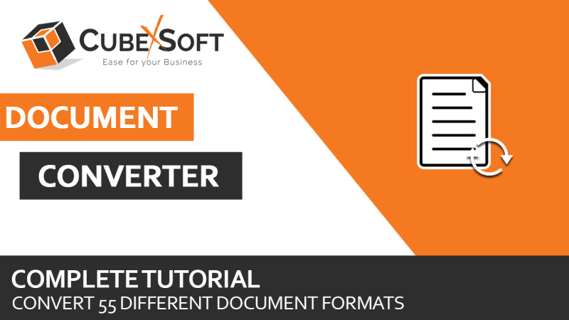 CubexSoft Document Converter