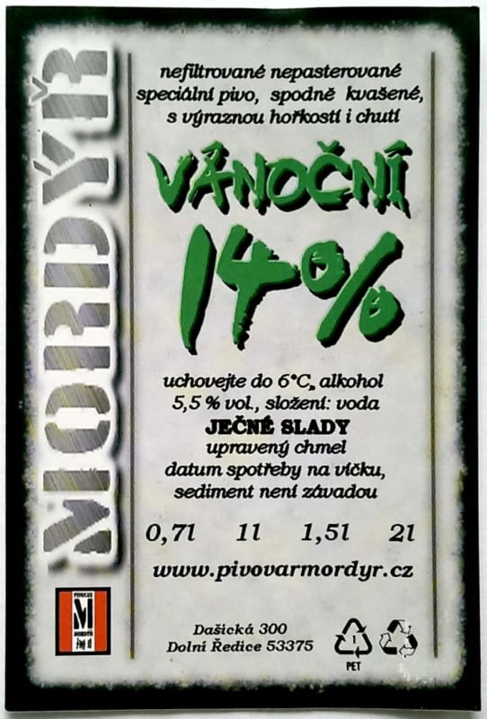 Mordýř Vanocni 14 Etk.A