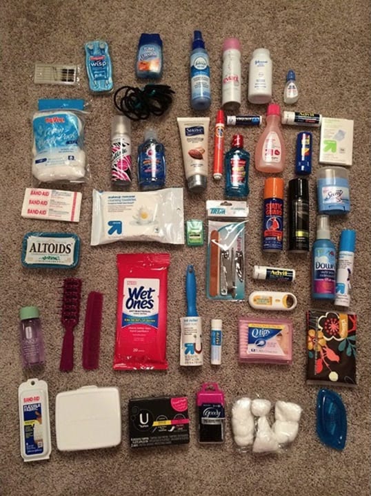 Prepare wedding day emergency kit