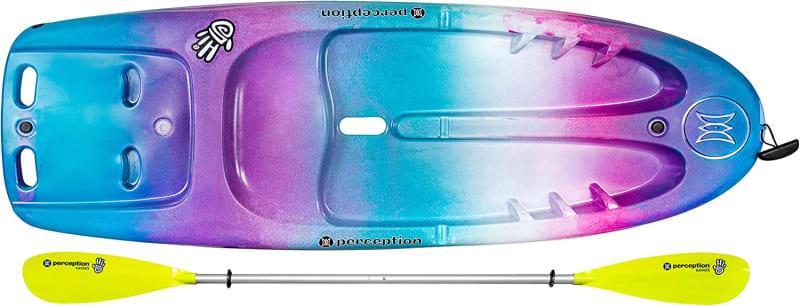 Hi Five | Sit on Top Kids Kayak for Kids up to 120 Lbs. | Youth Kayak with Paddle