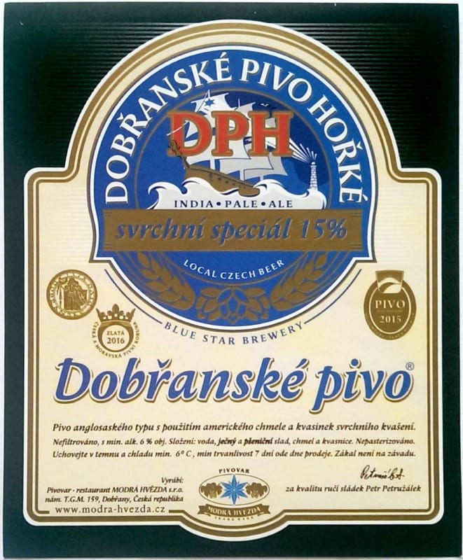Dobranske pivo horke 15 Etk. A