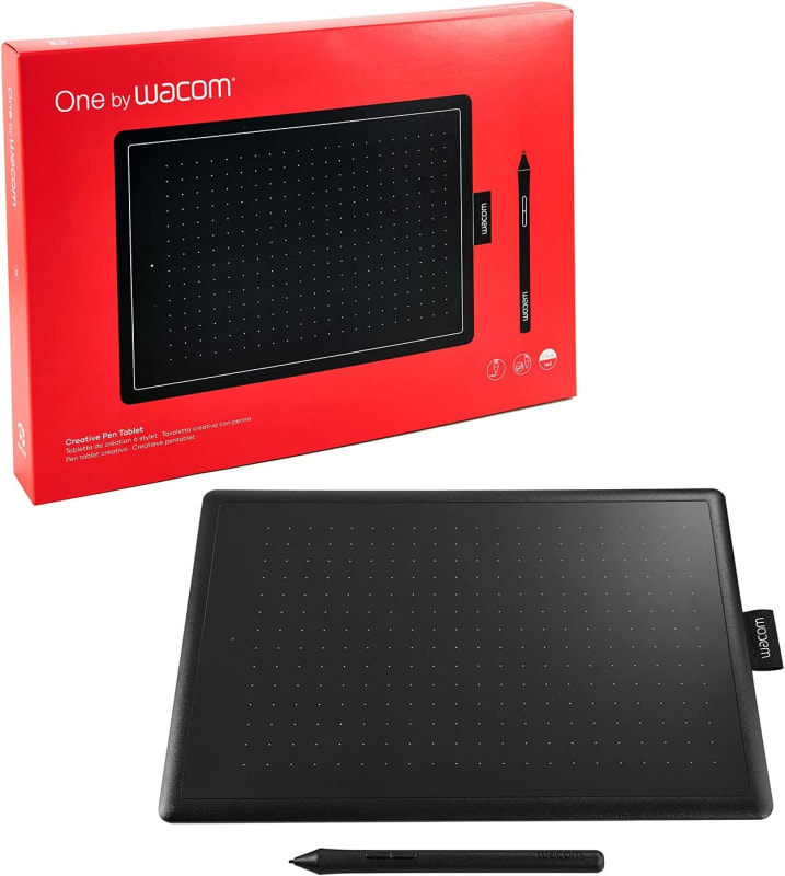 One by Wacom Medium Graphics Drawing Tablet