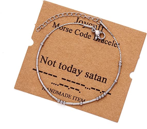 Inspirational Morse Code Bracelets
