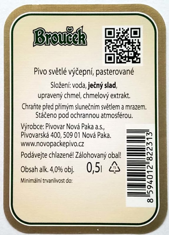 Novopacke Broucek Etk.B