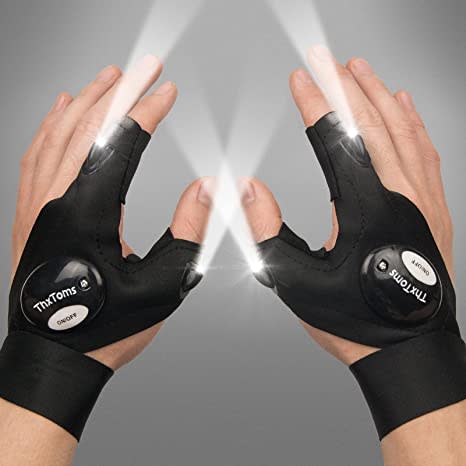LED Flashlight Gloves Gifts for Men