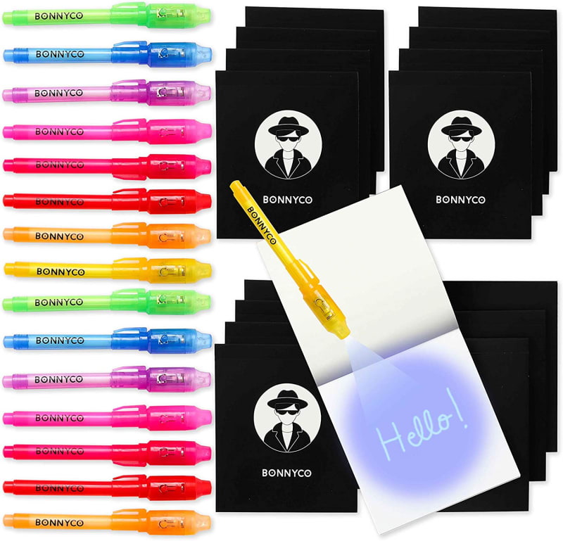 Invisible Ink Pen and Notebook