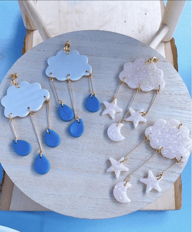 Curly & Clay Designs Earrings