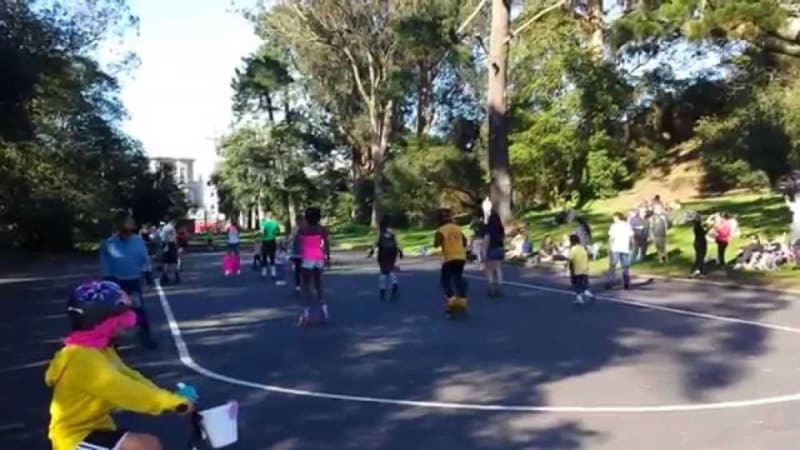 Skate through Golden Gate park