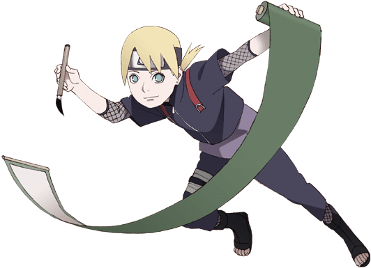 Boruto: Naruto Next Generation, Wasabi Izuno, female anime character with  peace hand sign gesture transparent background PNG clipart