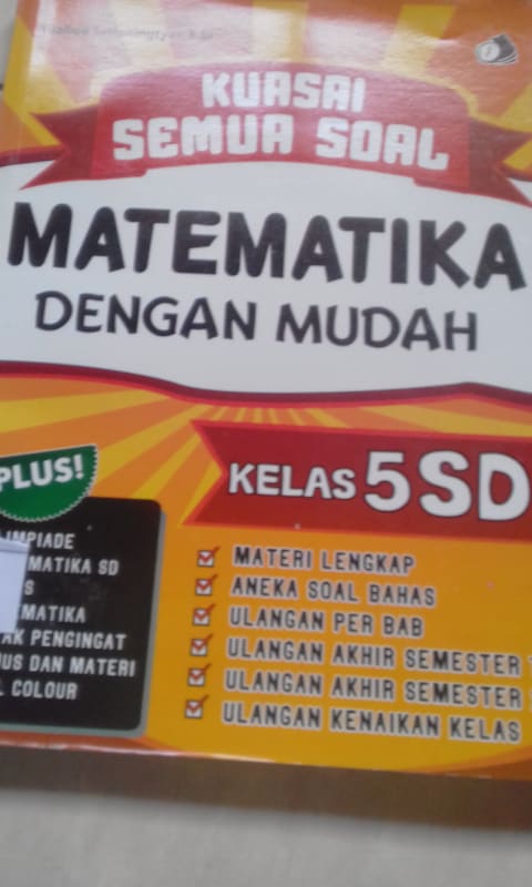 KUASAI SEMUA SOAL MATEMATIKA DENGAN MUDAH KELAS 5 SD