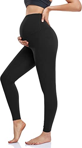 Women's Maternity Leggings Pregnancy Yoga Pants Active Wear Workout Leggings