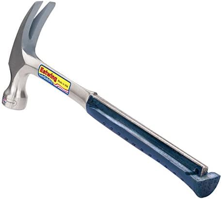 Ball-Peen Hammer - 32 oz Metalworking Tool with Forged Steel Construction & Shock Reduction Grip - E3-32BP