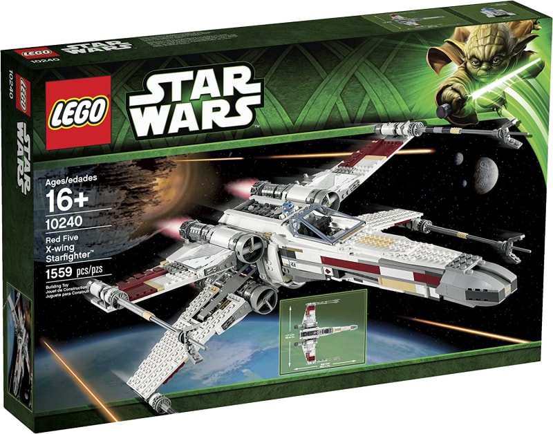 10240 Star Wars Red Five X-Wing Starfighter Building Set