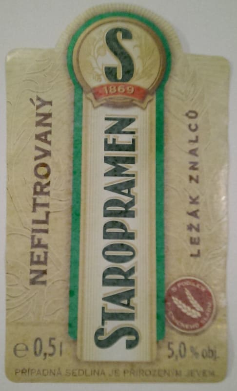 Staropramen Nefiltrovaný