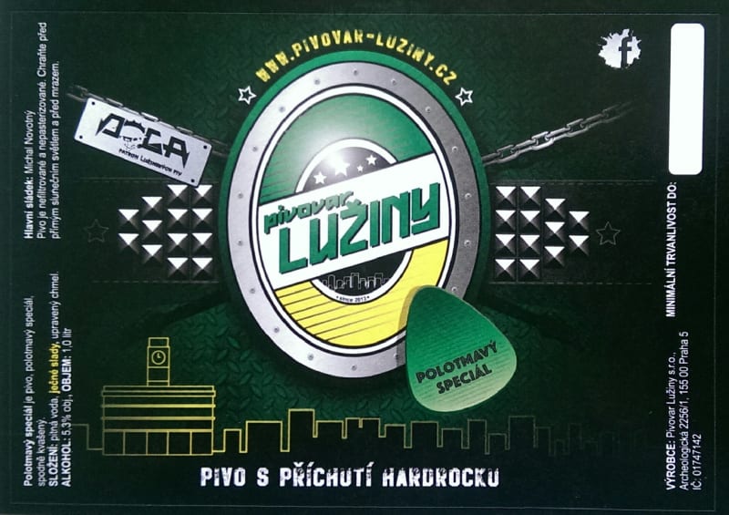 Lužiny Polotmavý speciál v. černá Etk. A