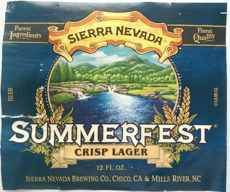 Sierra Nevada Summerfest Crisp Lager