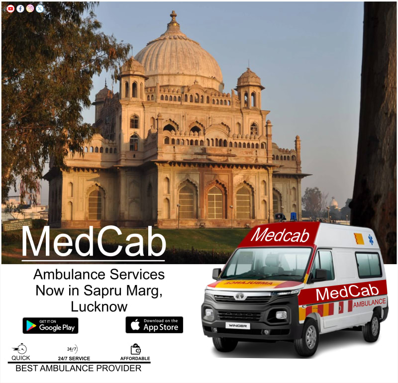 Ambulance Service in Sapru Marg Lucknow | Med Cab