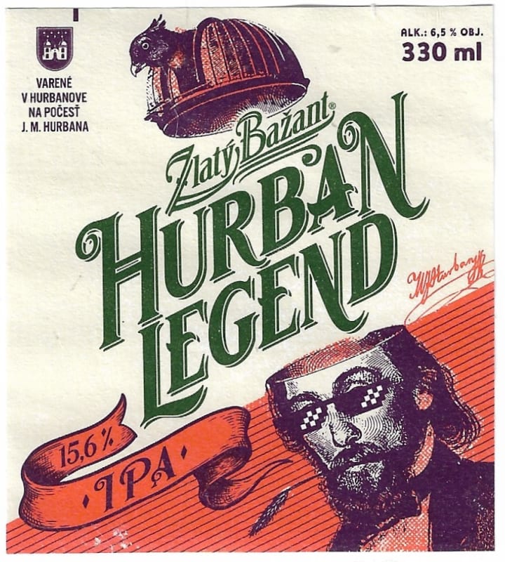 Zlatý bažant Hurban legend IPA