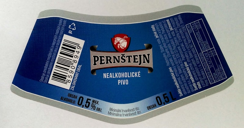 Pernštejn Nealkoholické pivo Etk. C